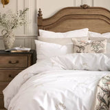 Historic Royal Palaces - Bow Double Duvet Cover Set In White