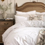 Historic Royal Palaces - Bow Single Duvet Cover Set In White