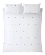 Historic Royal Palaces - Embroidery Single Duvet Set In White