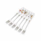 Royal Worcester Wrendale Designs Christmas Pastry Forks