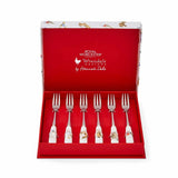 Royal Worcester Wrendale Designs Christmas Pastry Forks