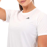Adidas Women's Run Icons Running T-Shirt In White