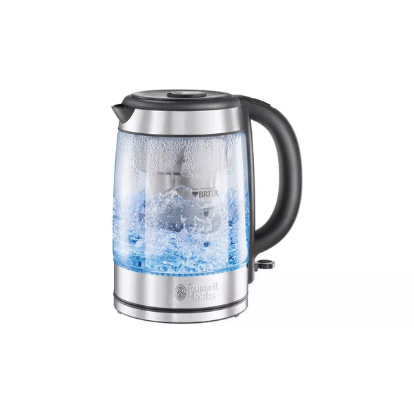 Russell Hobbs 20760-10 1L Brita Purity Filter Glass Kettle