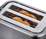 Russell Hobbs 25250 2 Slice Geo Grey Stainless Toaster