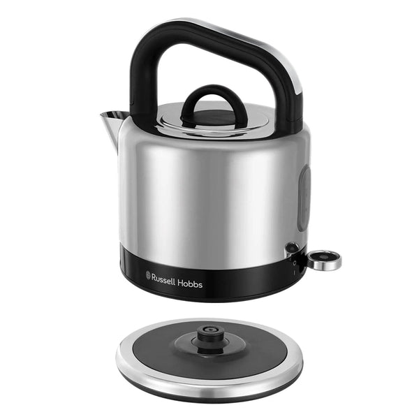 Russell Hobbs Distinctions 1.5 Litre Stainless Steel Kettle In Black