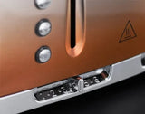 Russell Hobbs Eclipse Copper Sunset 4 Slice Toaster