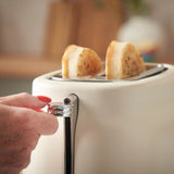 Russell Hobbs Hanley 2 Slice Toaster In Jasmine White