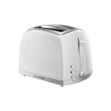 Russell Hobbs Honeycomb 2 Slice Toaster In White