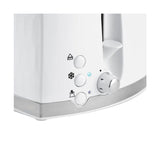 Russell Hobbs Honeycomb 2 Slice Toaster In White