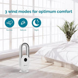 Rediffusion Bladeless Cooling Fan in White