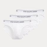 Polo Ralph Lauren Low-Rise Brief 3-Pack In White