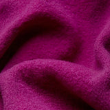 Sahara Boiled Wool Cocoon Jacket Magenta