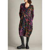 Sahara Bright Scattered Wings Jersey Dress In Multi
