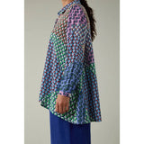 Sahara Geo Patchwork Print Shirt