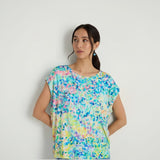 Sahara Summer Confetti Jersey Top
