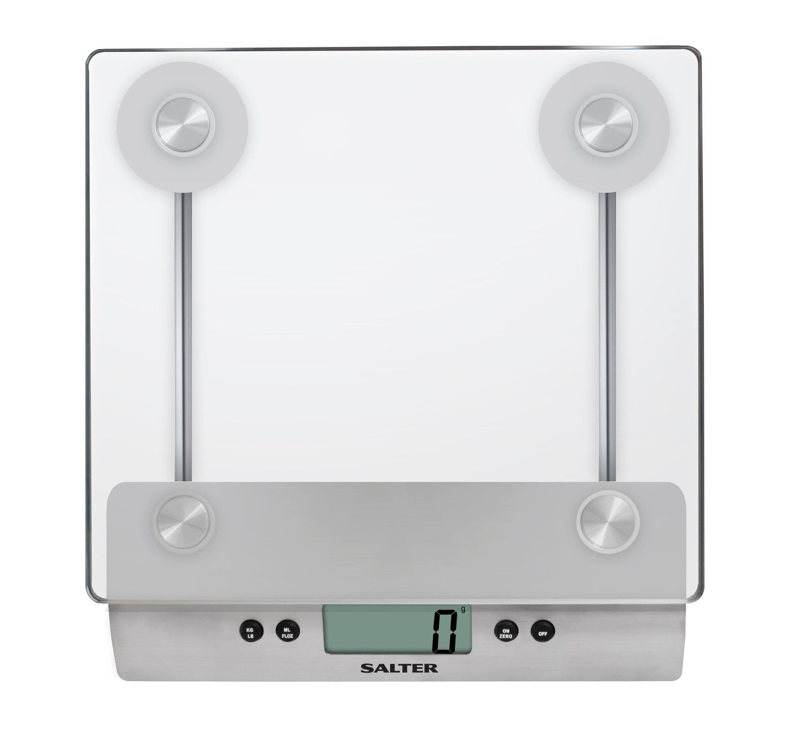 Salter Aquatronic Glass Digital Kitchen Scales, 5kg Capacity