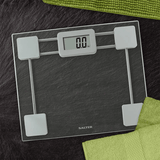 SALTER Compact Glass Electronic Bathroom Scales