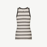 Samsøe Samsøe Alexo Tank In Egret Stripe