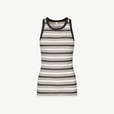 Samsøe Samsøe Alexo Tank In Egret Stripe