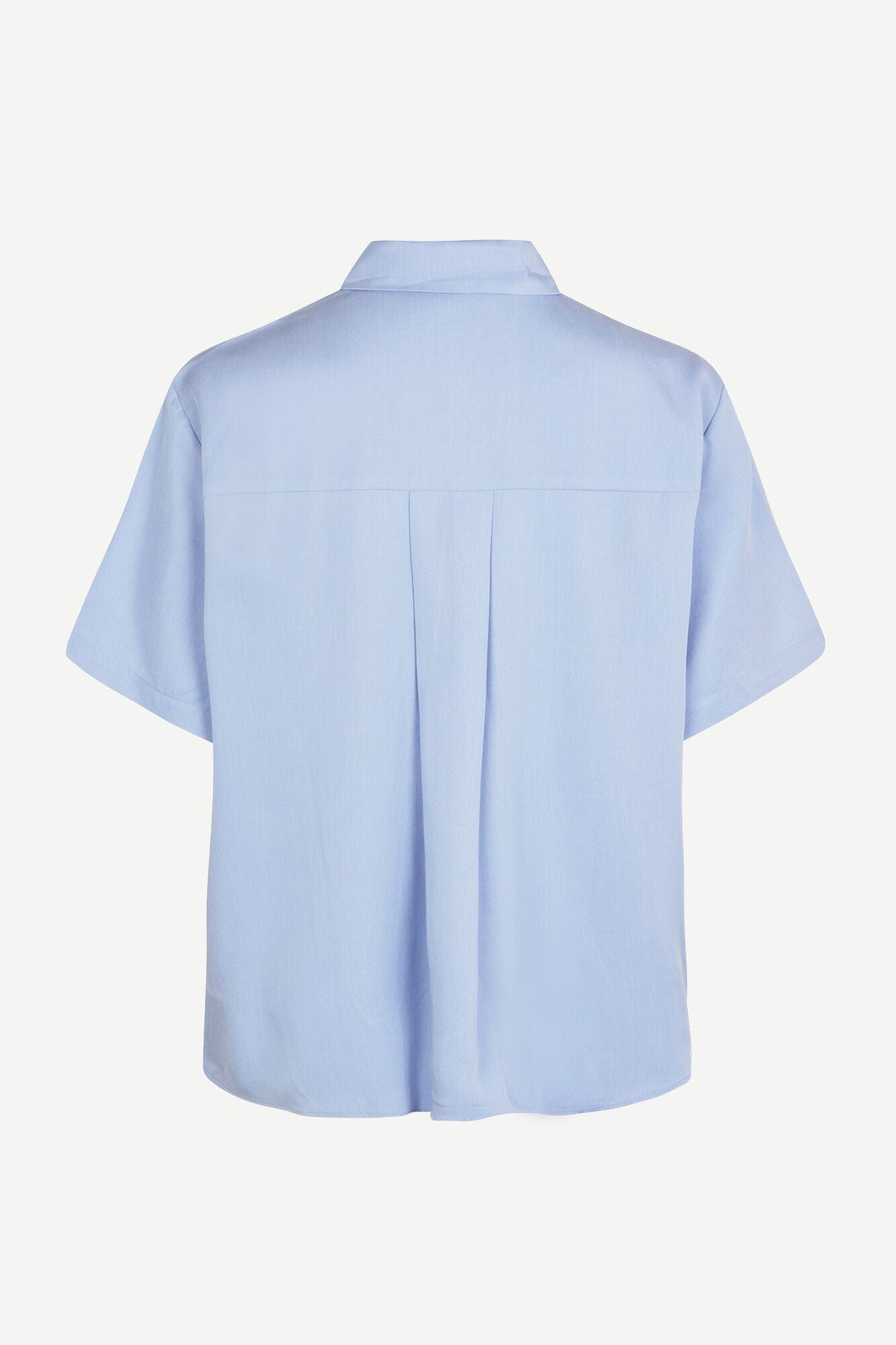 Samsøe Samsøe Mina ss shirt 14028 in Blue Heron