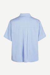 Samsøe Samsøe Mina ss shirt 14028 in Blue Heron