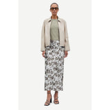 Samsøe Samsøe Saagneta Long Skirt In Blurred Flower Beluga