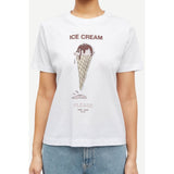 Samsøe Samsøe Sacamino T-shirt In Ice French Toast