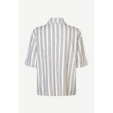 Samsøe Samsøe Sakaja SS Shirt In Jasper Stripe