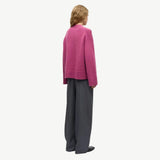 Samsøe Samsøe Sakeiku Sweater In Red Violet