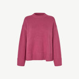 Samsøe Samsøe Sakeiku Sweater In Red Violet