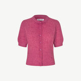 Samsøe Samsøe Salora Cardigan In Red Violet