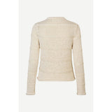 Samsøe Samsøe Sanettie Cardigan In Egret