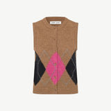 Samsøe Samsøe Sanoura Vest In Lead Gray