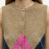 Samsøe Samsøe Sanoura Vest In Lead Gray