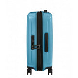 Samsonite Nuon Spinner expandable (4 wheels) 55cm in Blue