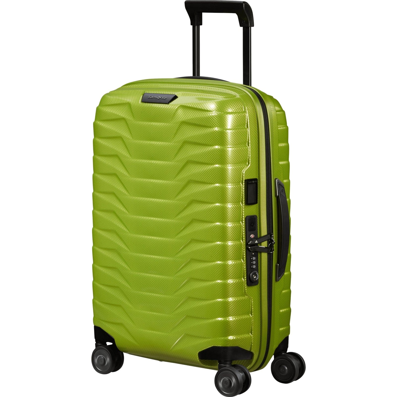 Samsonite Proxis Spinner expandable (4 wheels) 55cm in Lime