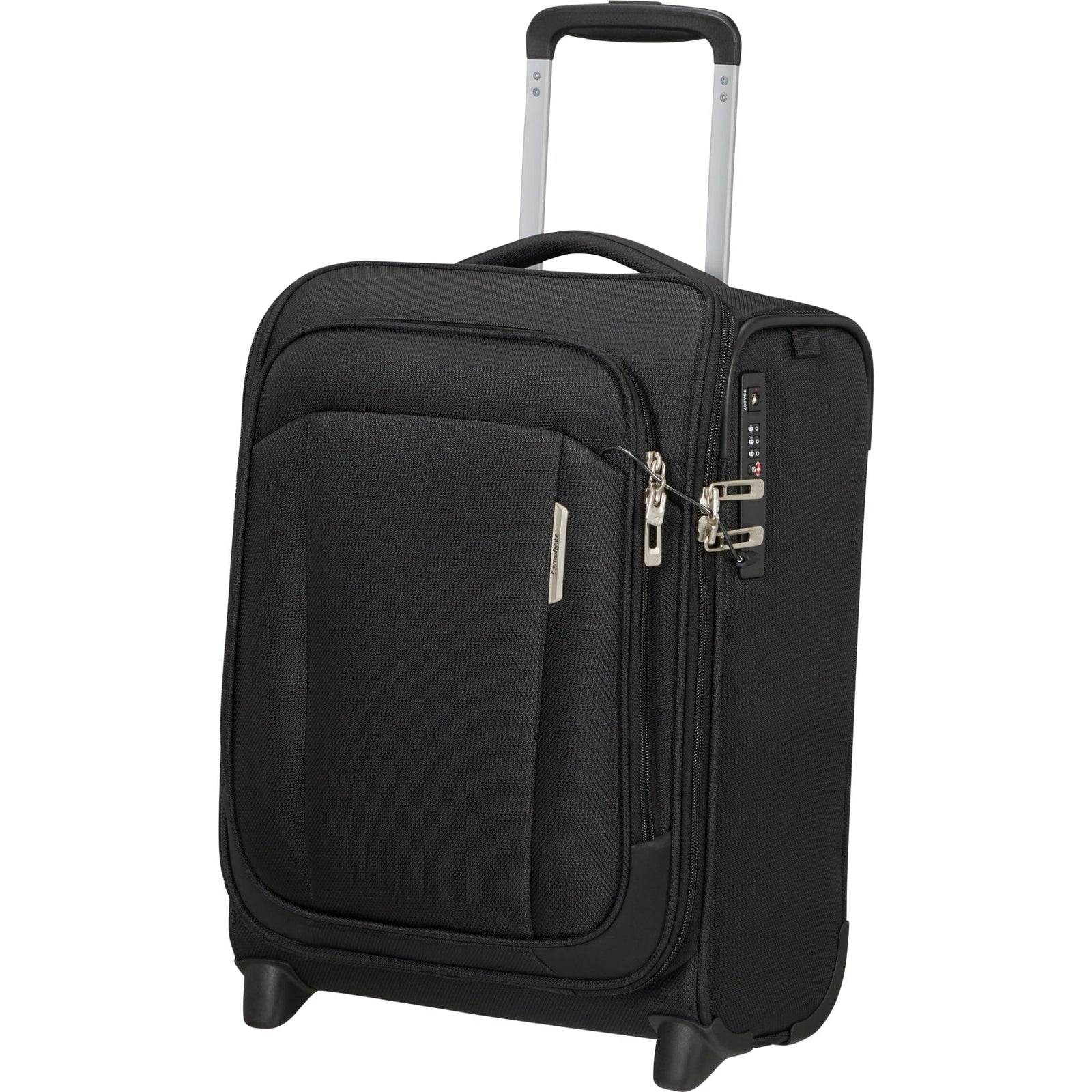 Samsonite Upright Underseat Upright underseater 2 wheels 45cm in Bla
