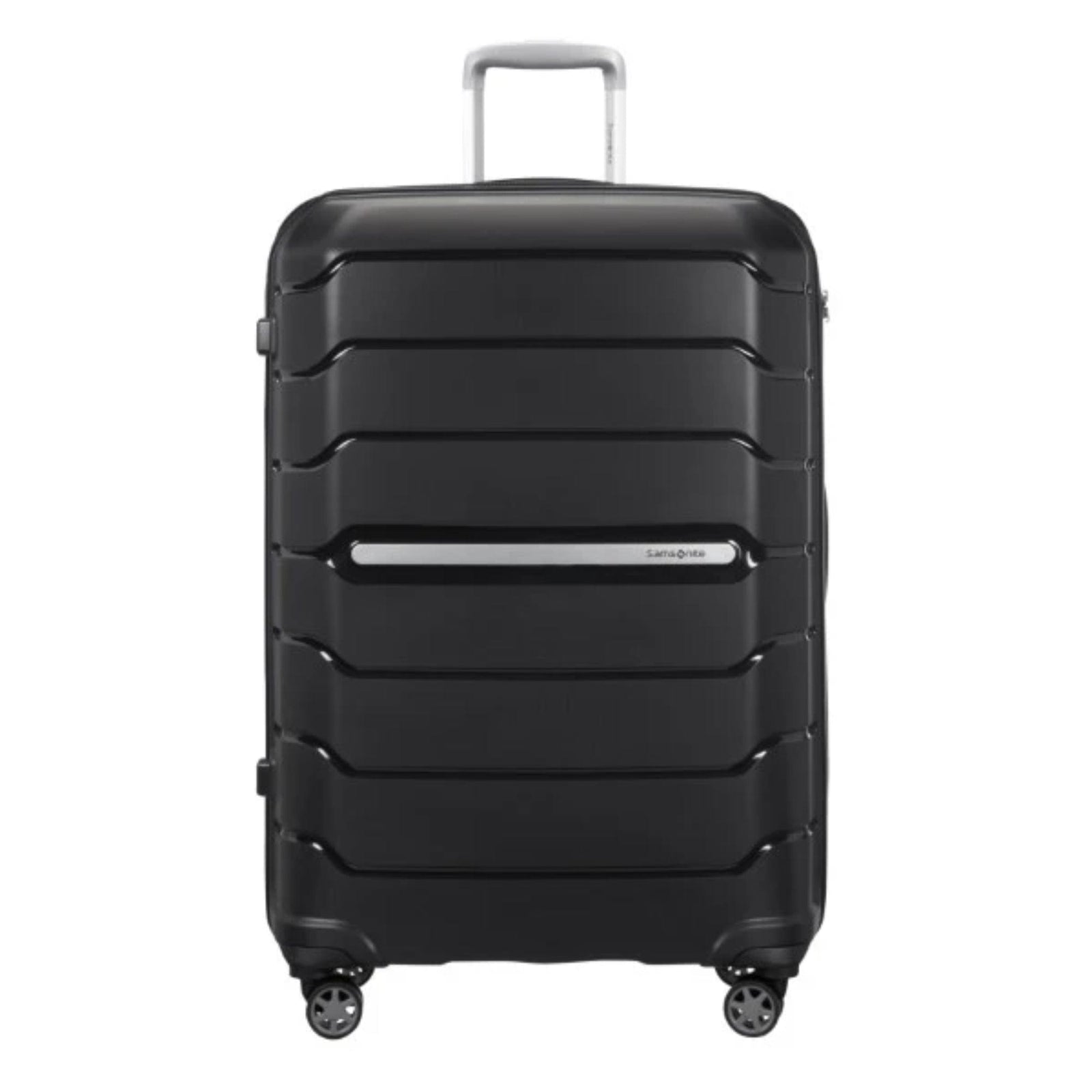 Samsonite Flux 68cm 4 Wheel Medium Suitcase In Black
