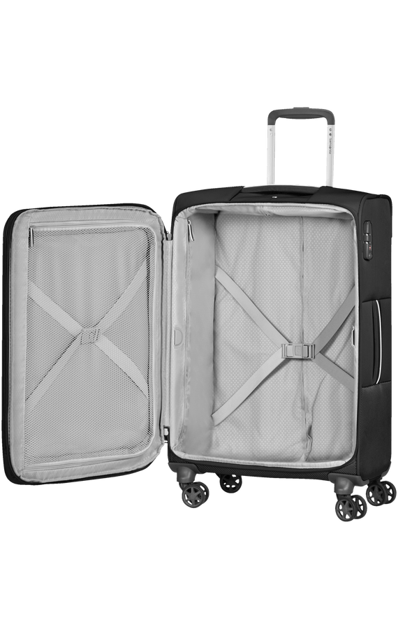 Samsonite Popsoda Spinner Expandable (4 Wheels) 78cm Black