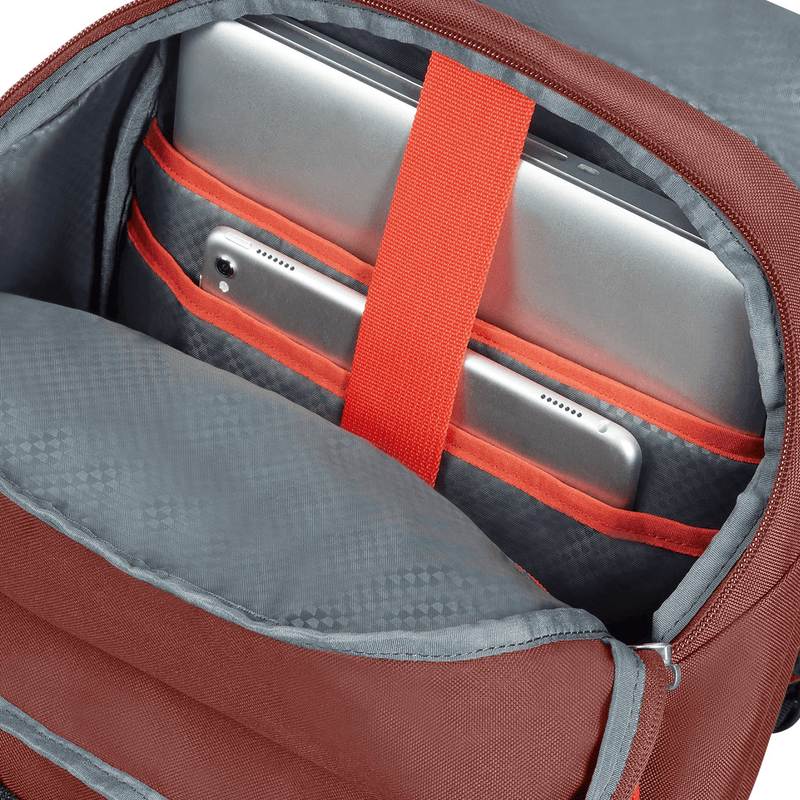 Samsonite red fulton backpack deals