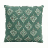 Sanderson for National Trust Catherinae Cushion 45X45cm in Green & Fuschia