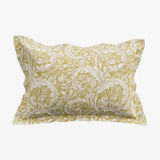 Sanderson x National Trust Tilia Lime Cover Set Double Size in Gold