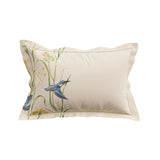 Sanderson Kingfisher & Iris Cover Set King Size in Azure & Linen