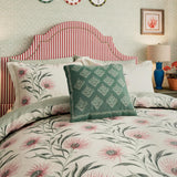 Sanderson Catherinae Cover Set Size Double in Fuschia