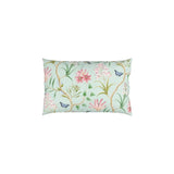 Sanderson Clementine Cotton Single Duvet Cover Set In Raspberry / Sea Breeze