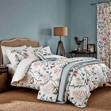 Sanderson Clementine Duvet Cover in Duck Egg - King