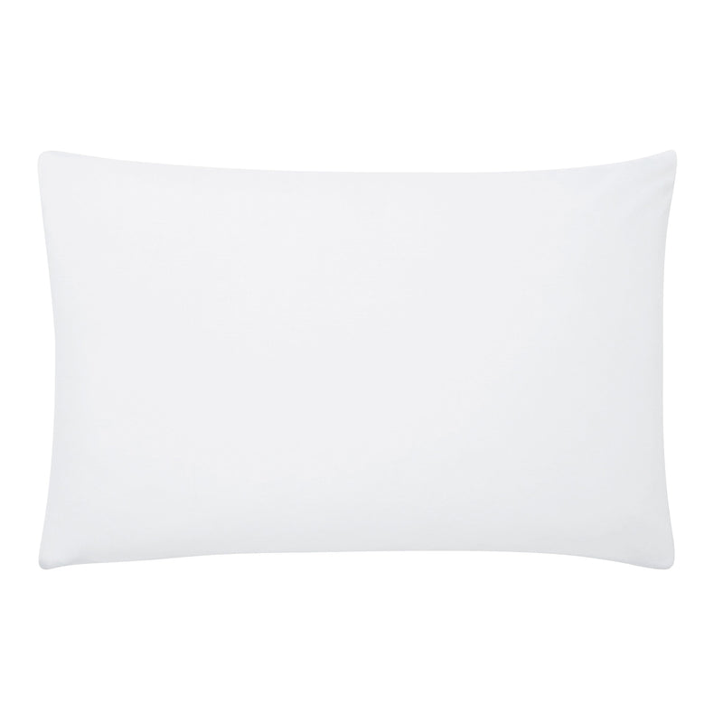 Sanderson Plain Dye Pair Of Housewife Pillowcases White