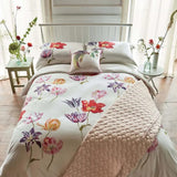 Sanderson Tulipomania King Duvet Set In Amethyst
