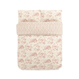 Sanderson Options Aesops Fables Duvet Cover Set Super King Size French Rose