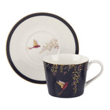 Sara Miller Teacup And Saucer Navy